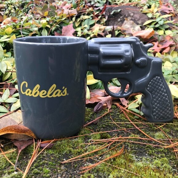Cabelas Gun Mug & Black Rifle Coffee Company Grenade Mug - Picture 2 of 7